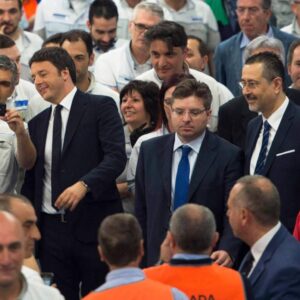 Con il Premier Renzi alla stabilimento Fiat di Melfi Con il Premier Renzi alla stabilimento Fiat di Melfi