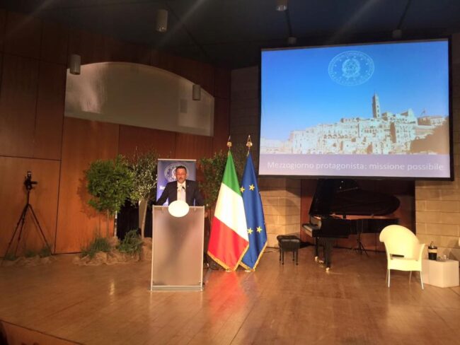 Il saluto al Presidente della Repubblica - Matera