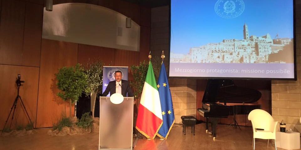 Il saluto al Presidente della Repubblica - Matera