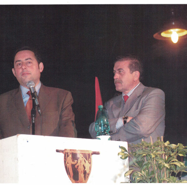 Comizio con Nicola Parisi