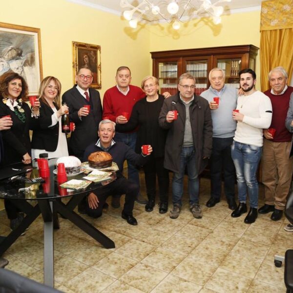 Con Ornella Trotta e gli amici di Contursi