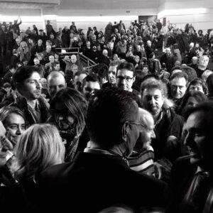 Un momento della Campagna elettorale 2019