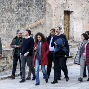 Un tour nei Sassi con Matteo Renzi